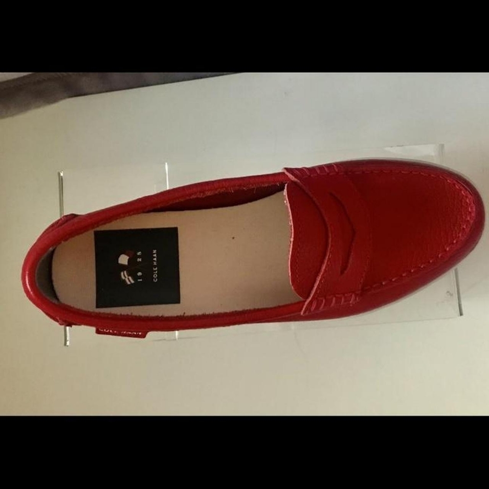 Cole Haan Orange Loafers